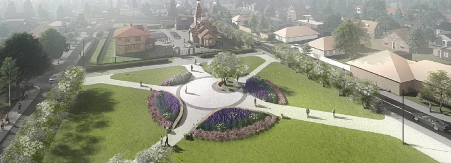 В Новосибирске вновь ищут подрядчика для благоустройства сквера на Фадеева