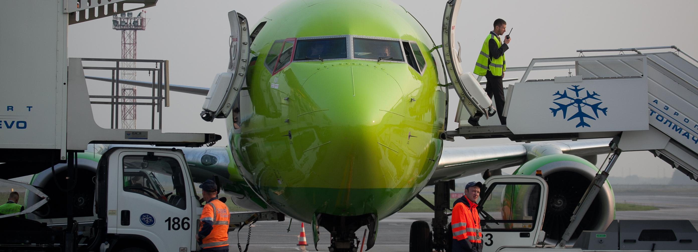 Самолёт со 163 пассажирами экстренно приземлился в Новосибирске