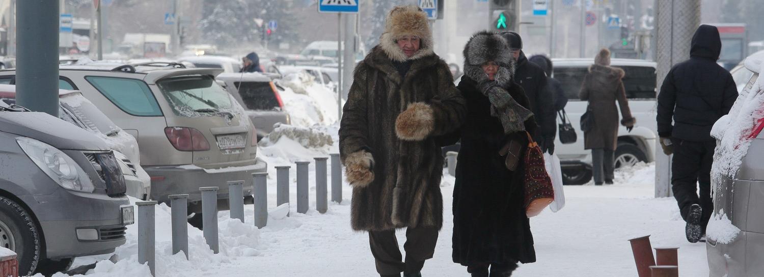 Погода недели: сначала потеплеет до –4, а потом похолодает до –34