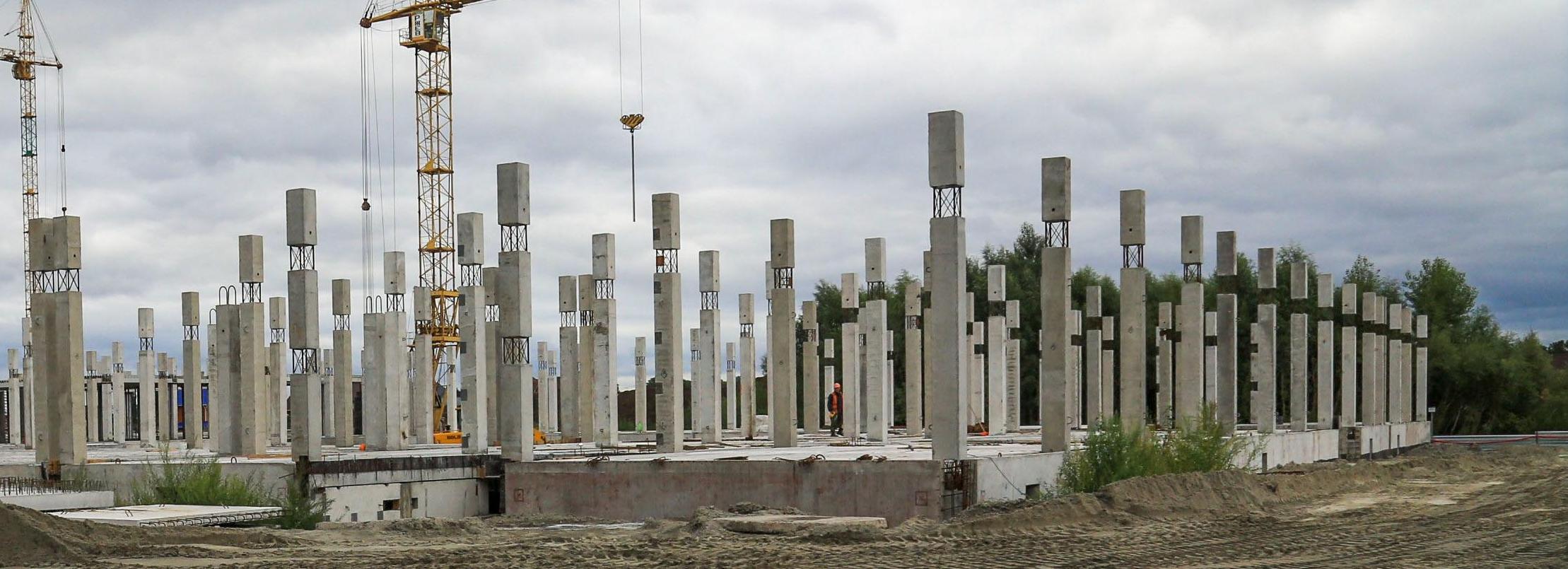 Фундаменты снесли у трёх строящихся по концессии школ в Новосибирске