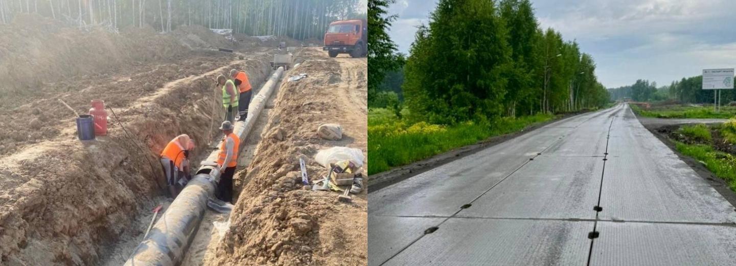 Как идёт строительство магистрали в Клюквенный — рассказал мэр Кудрявцев