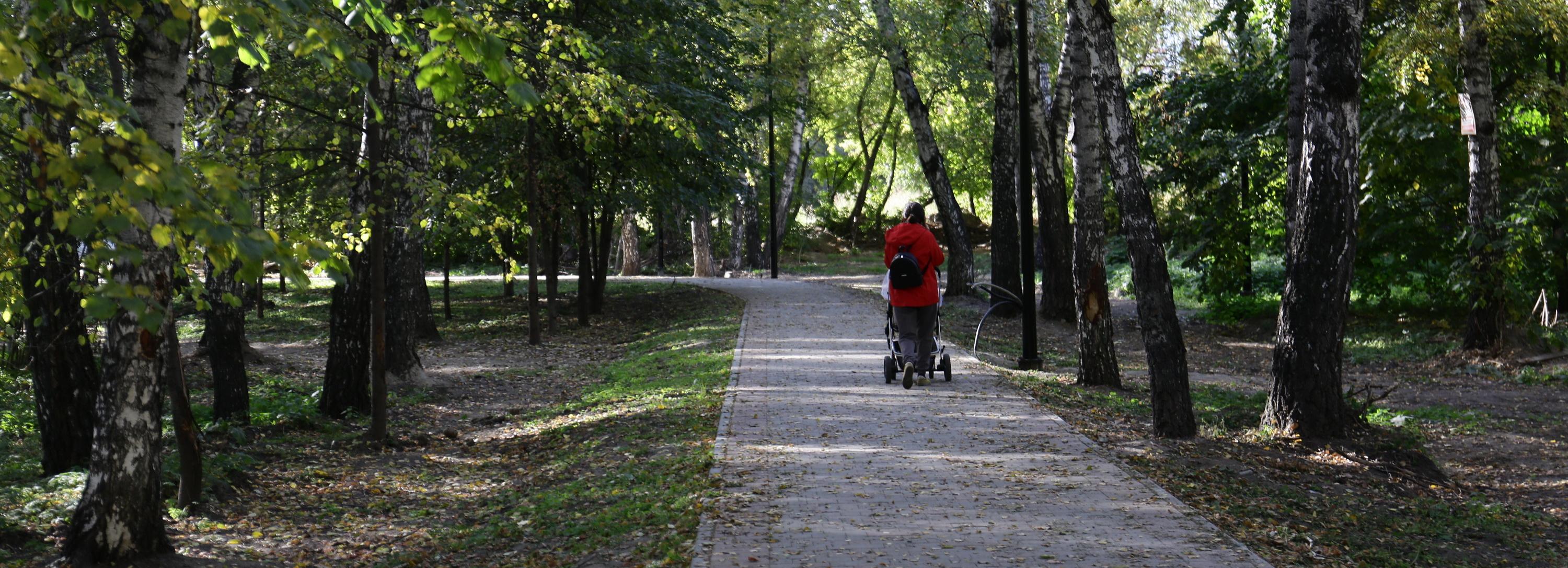 Новые фонари и велодорожки появились в сквере Героев Донбасса
