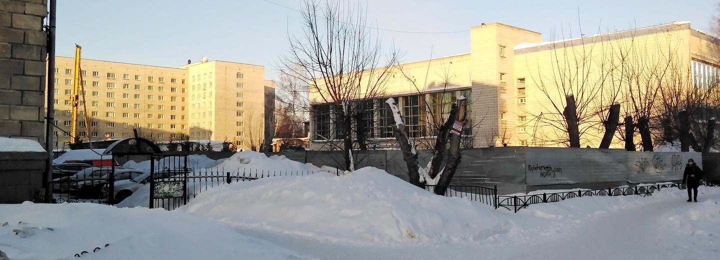 На проспекте Маркса начали бурить сваи под общежитие НГТУ