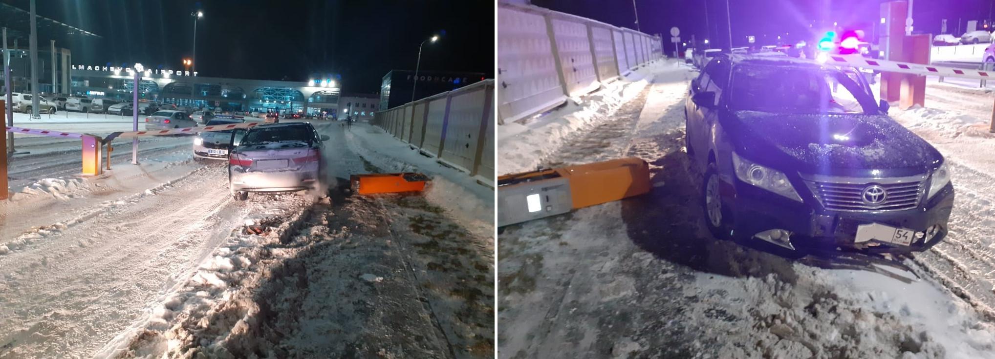 Убегающий от ГИБДД новосибирец устроил ДТП на въезде в Толмачёво