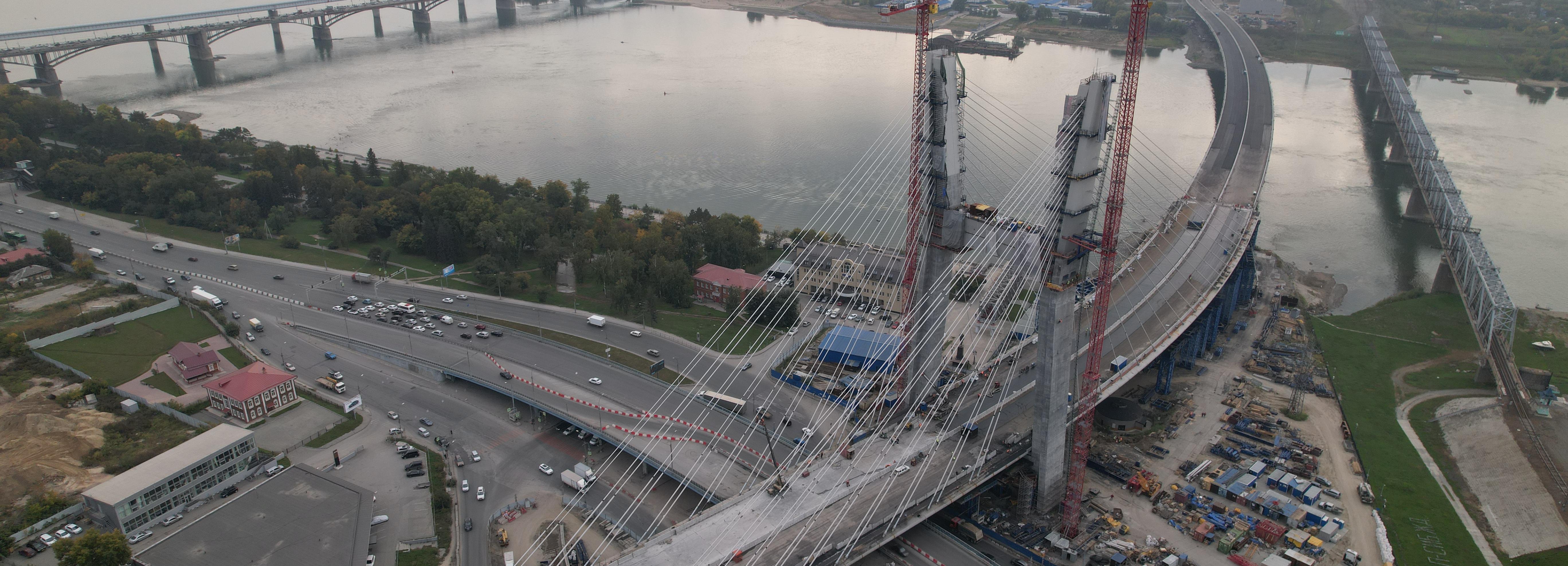 Группа «ВИС» обозначила летний фронт работ на 4-м мосту в Новосибирске