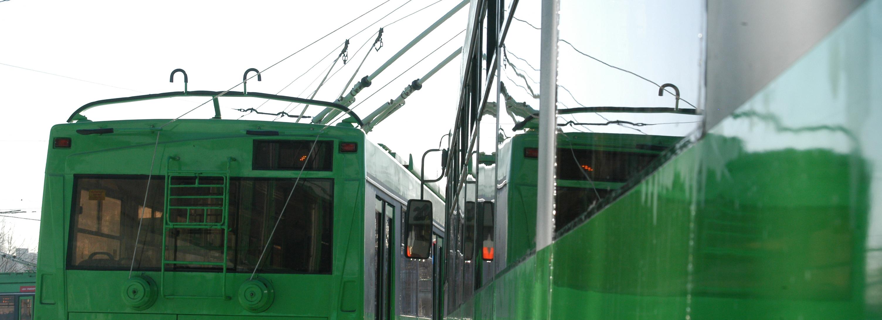 Троллейбус №13 уйдёт в депо на час раньше 3 июля