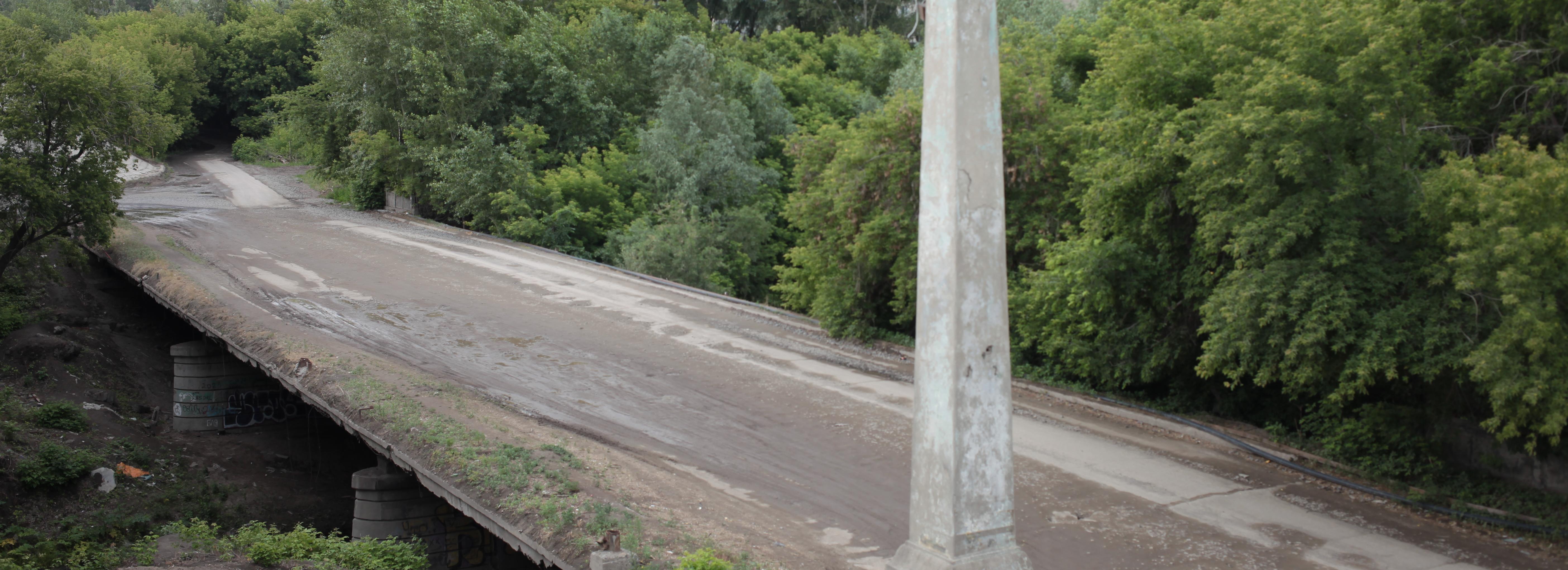 Старый мост через Тулу в Новосибирске перекроют и разберут