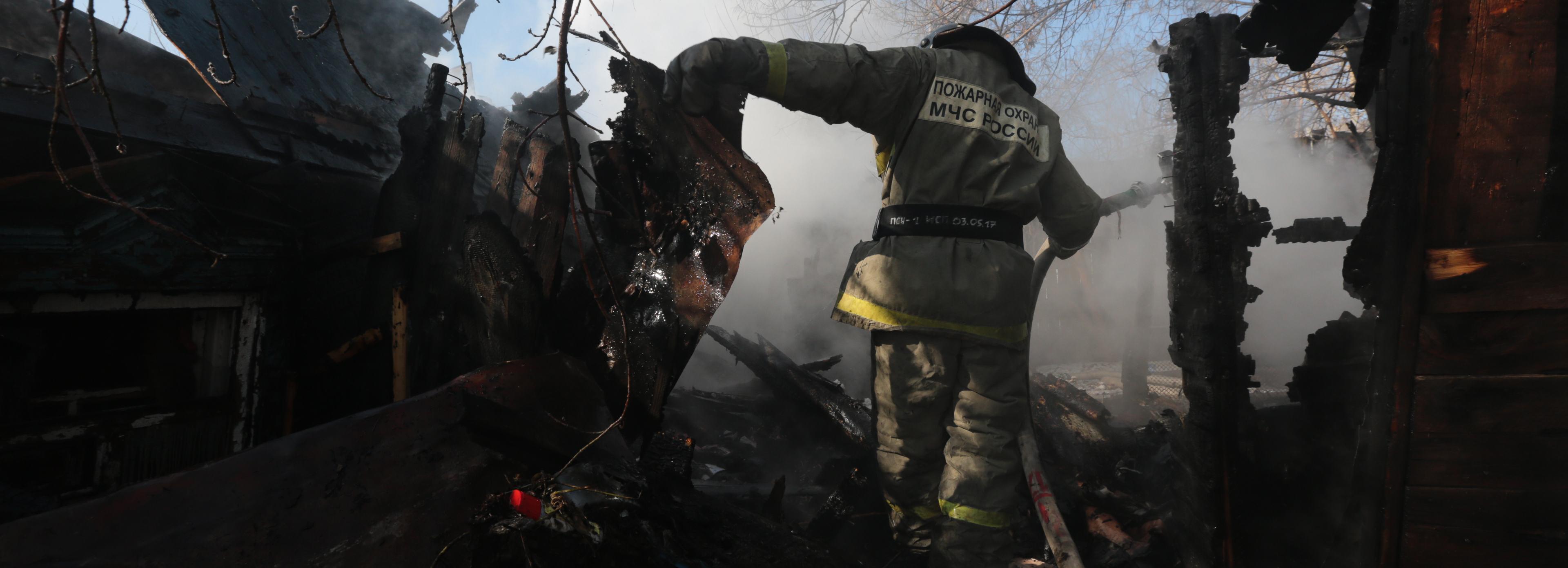 Пожарный извещатель спас две семьи в Новосибирской области