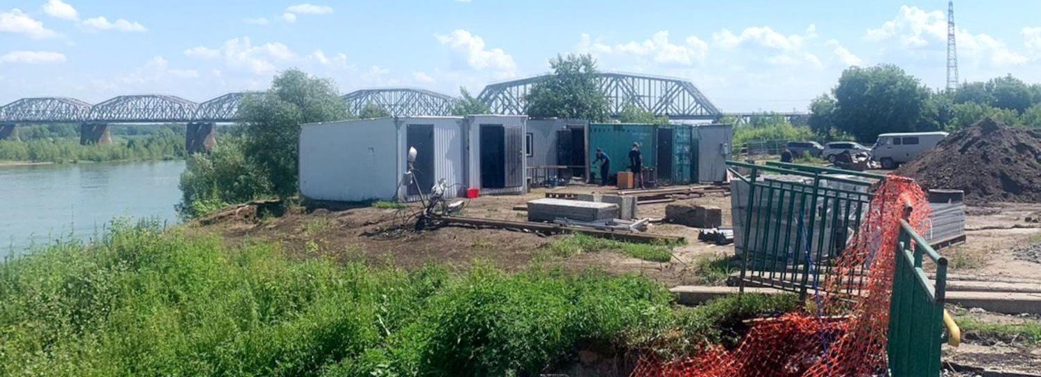 Мэр Кудрявцев рассказал, как идут работы в парке «Чемской берег»