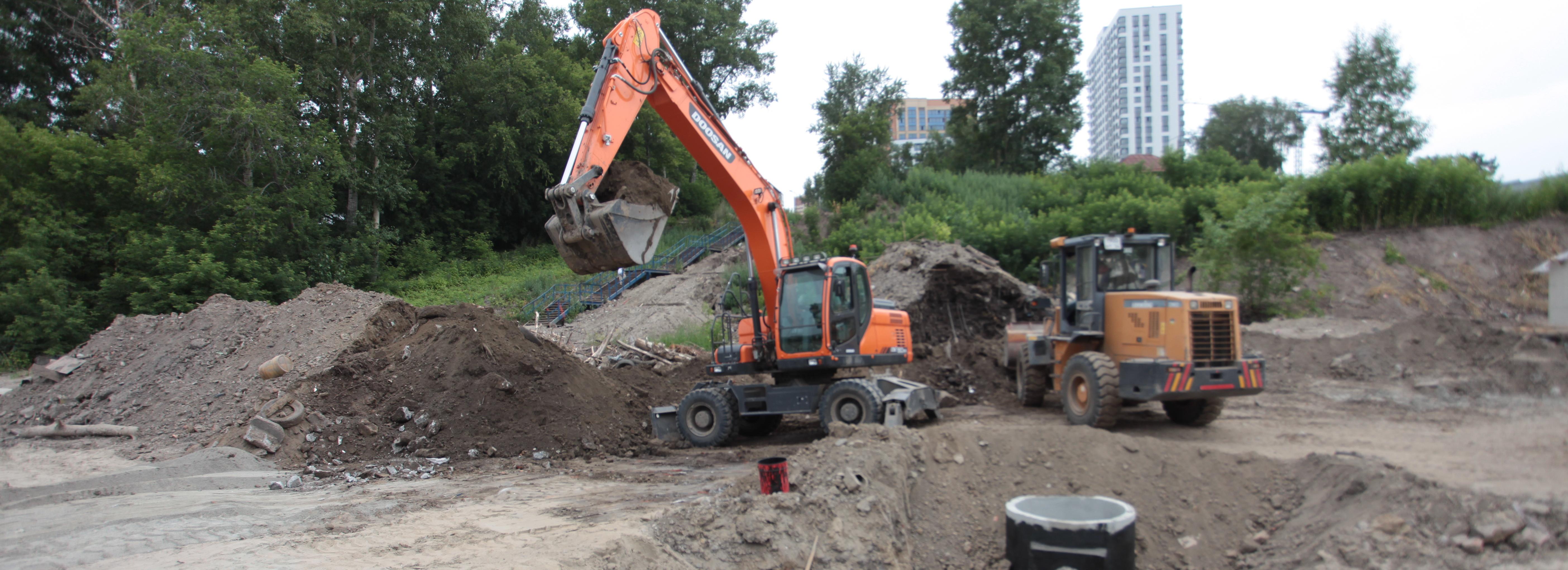 Часть будущего парка «Каменка» в Новосибирске открыли для прогулок