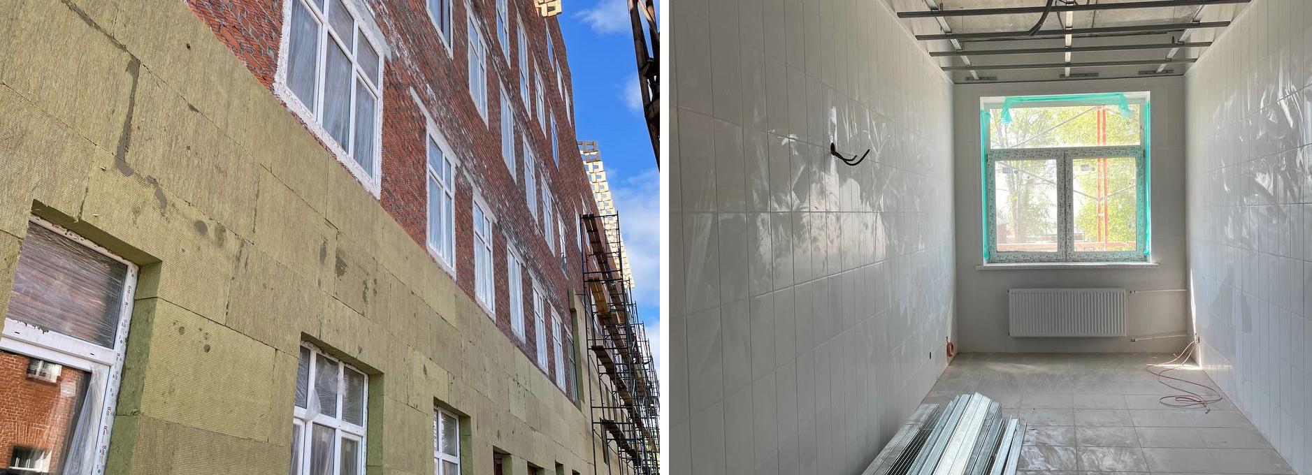 Крупную реконструкцию больницы в Колывани завершат до конца года