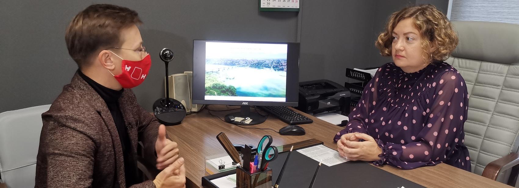 Вверх по течению: парк у нового ЛДС хотят соединить с Бугринской рощей