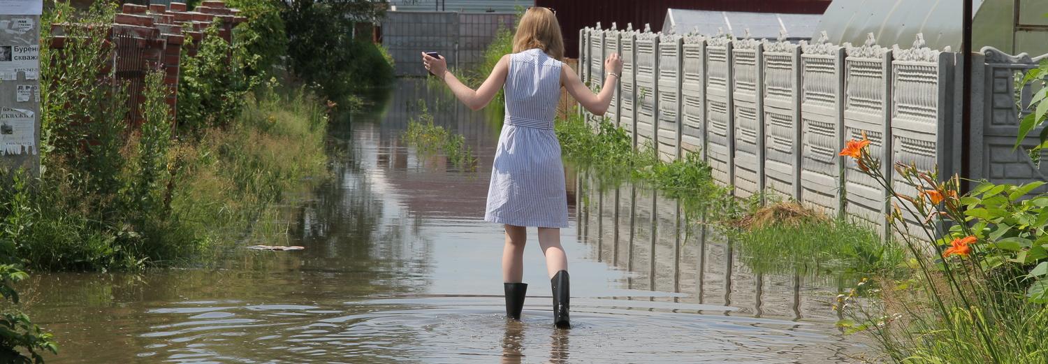 В Новосибирск грядут тепло и риск подтопления домов
