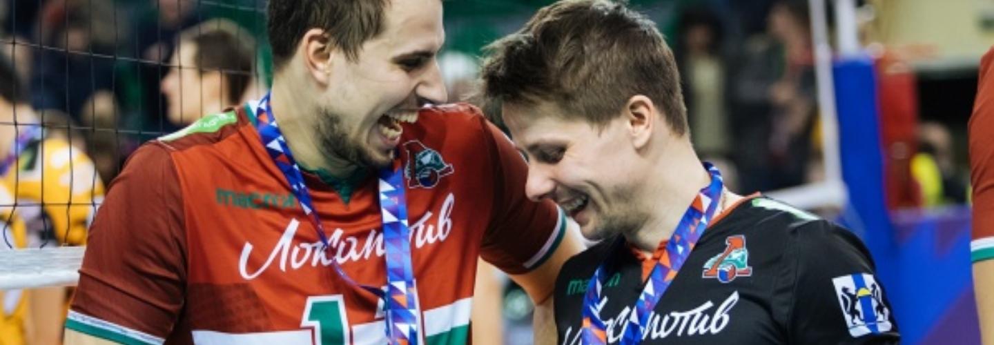 Волейбольный «Локомотив» впервые стал чемпионом России