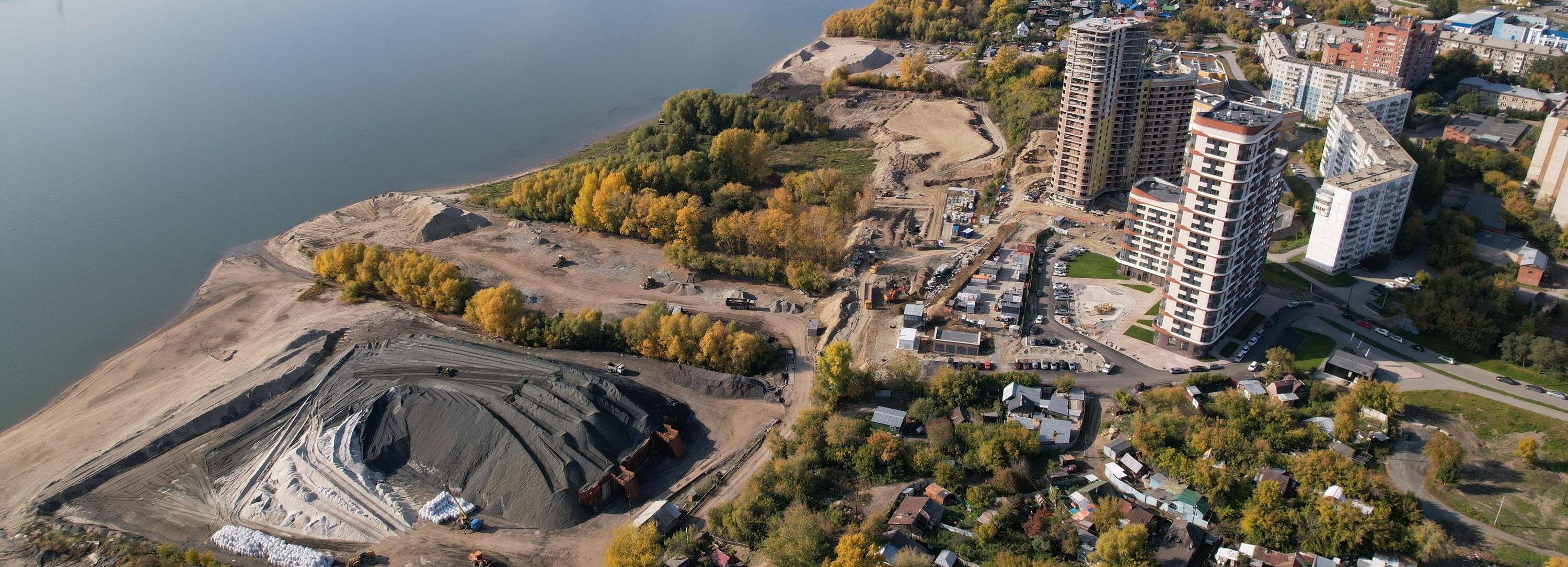 Мэр Кудрявцев поддержал создание набережной на месте пескобаз