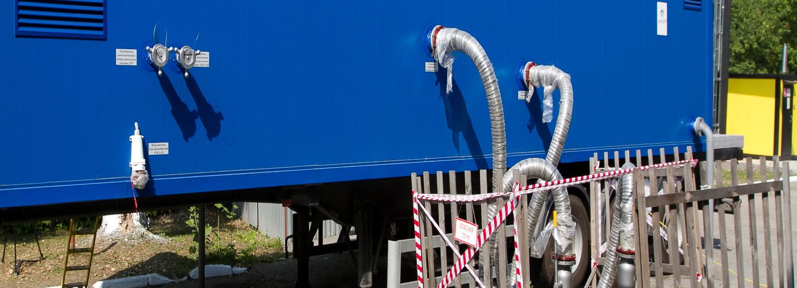 Котельную на колёсах развернули у новосибирской школы энергетики