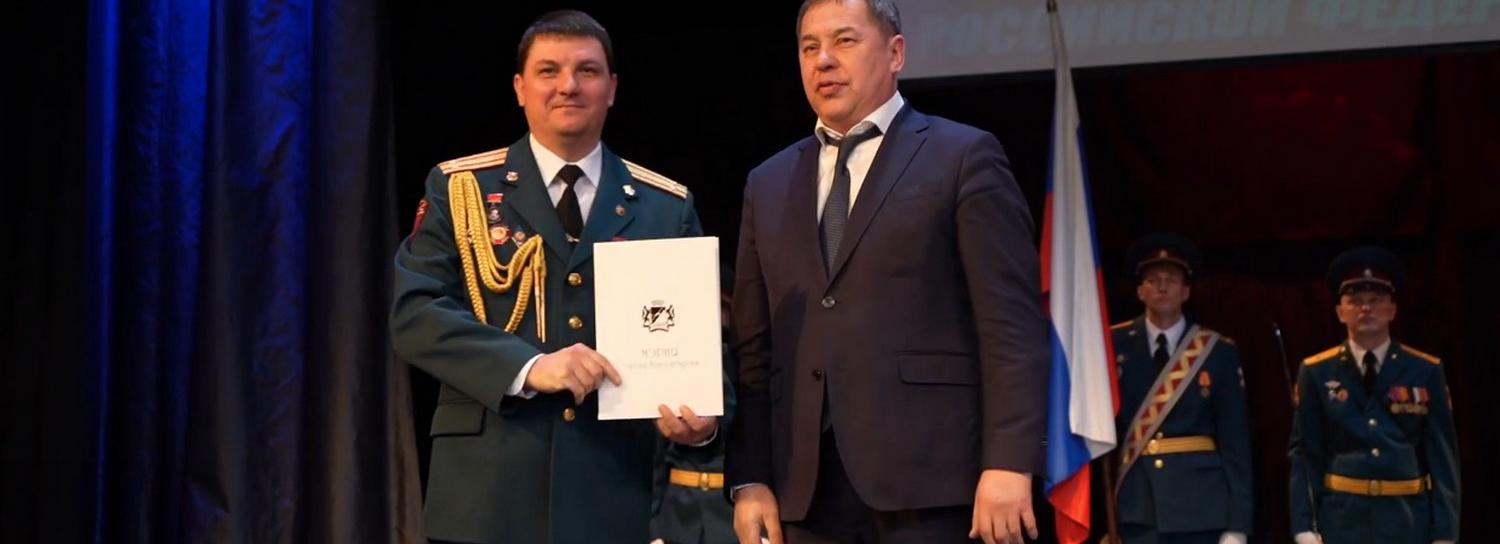 Награды раздали росгвардейцам к профессиональному празднику