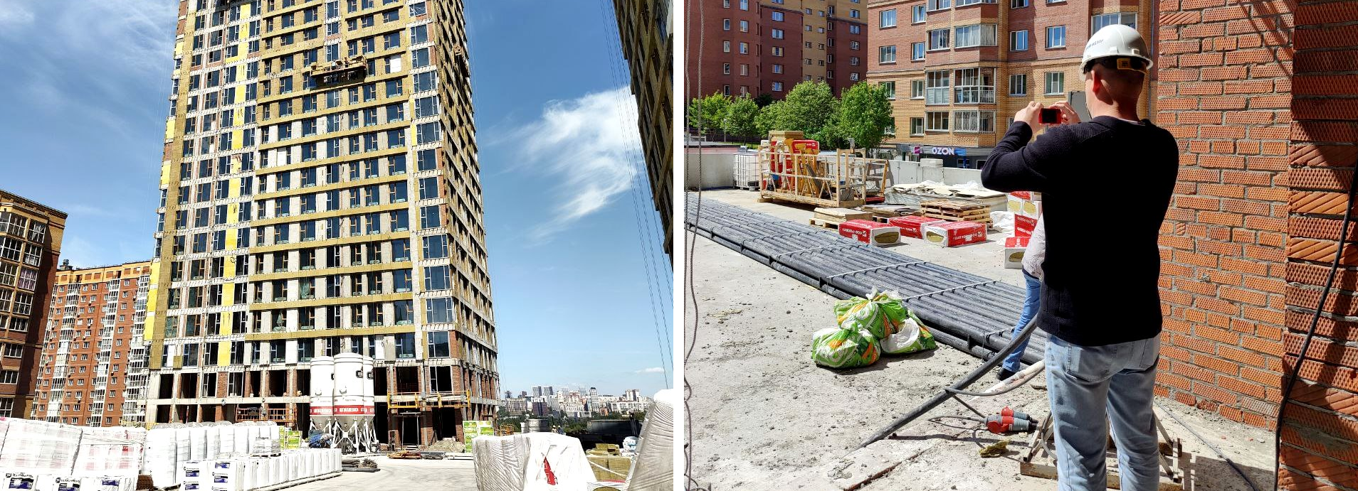 Стройнадзор проверил стены и кровлю в 30-этажке рядом с «Сибирь-Ареной»