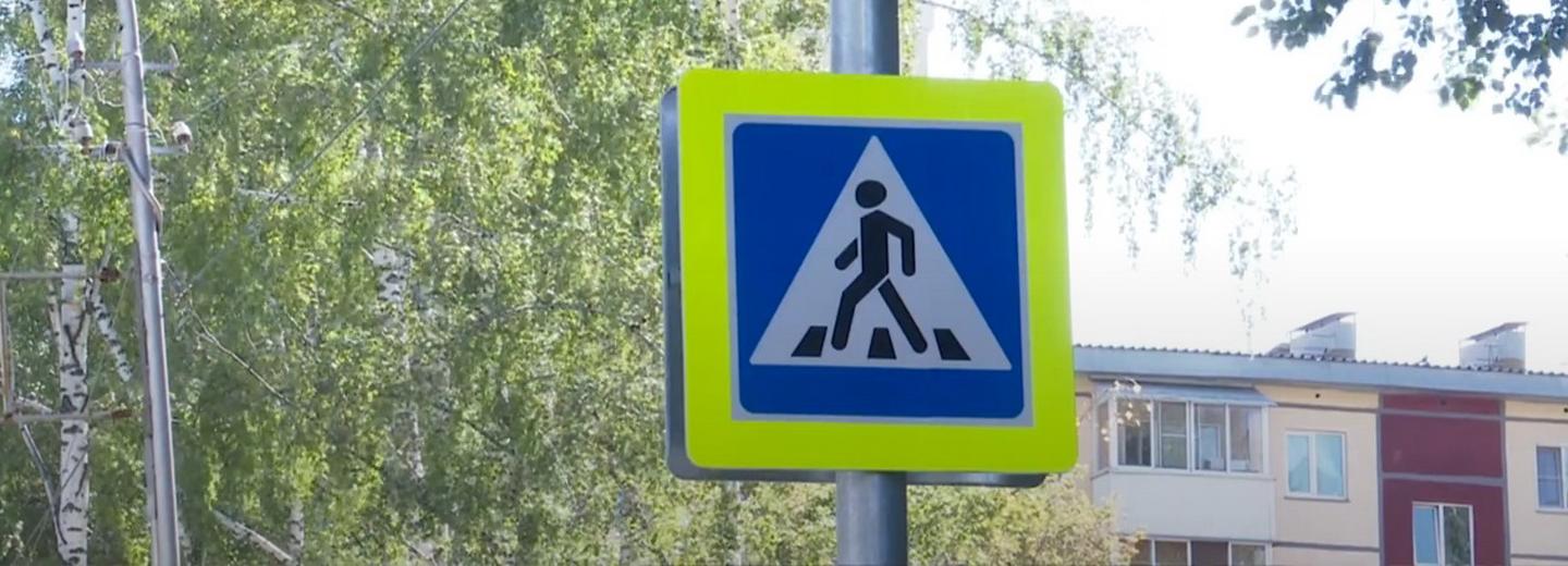 Сотни пешеходных переходов у новосибирских школ привели к нацстандарту