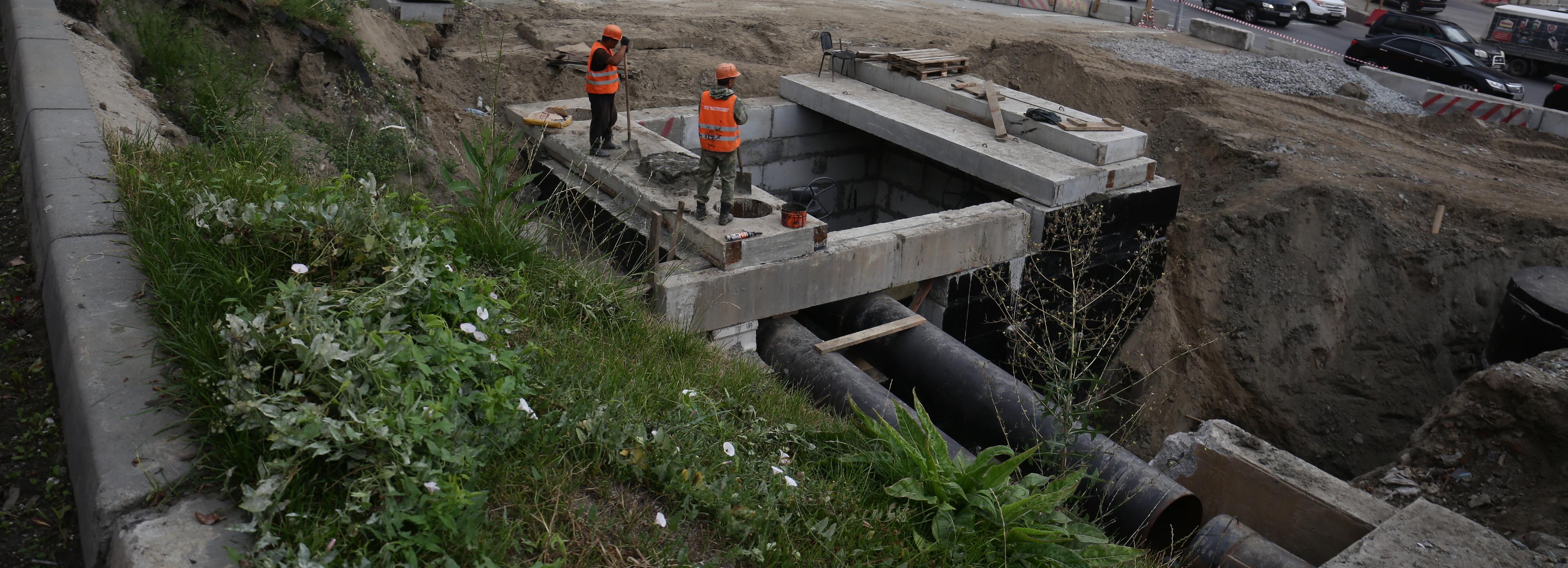 20 километров труб заменят до конца 2023 года в Новосибирске