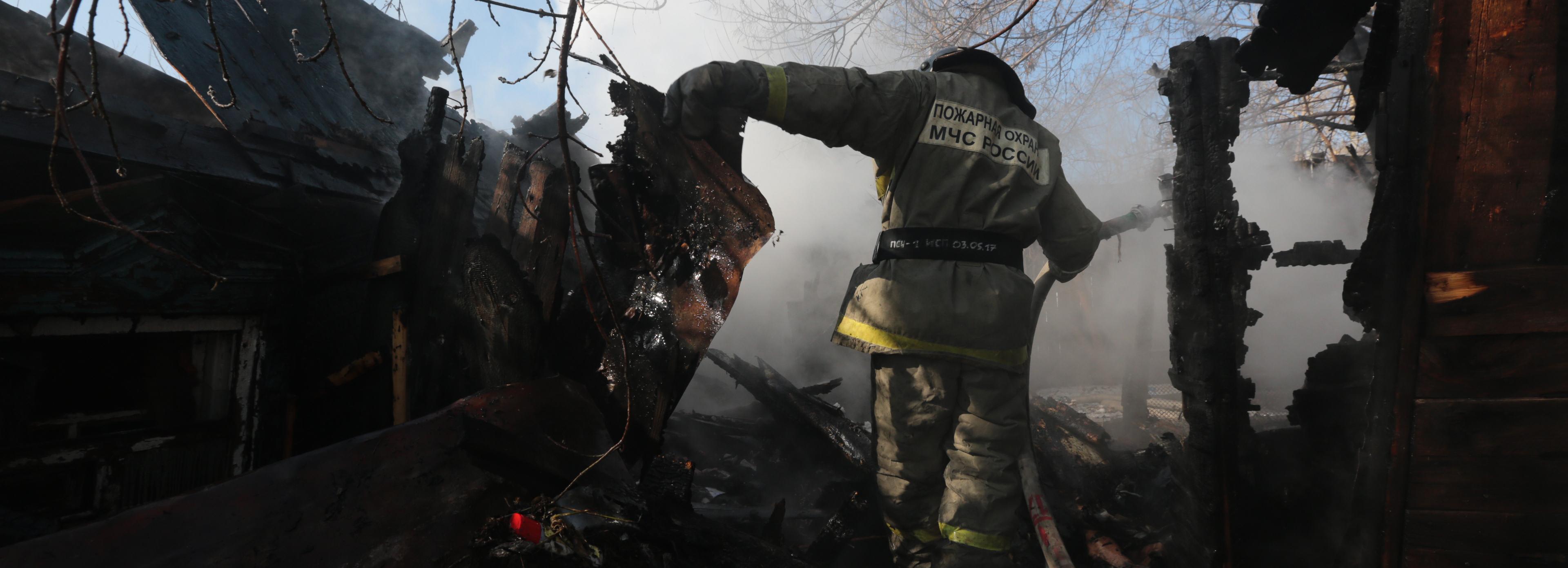 Частный дом сгорел в Черепаново: погибли двое жильцов