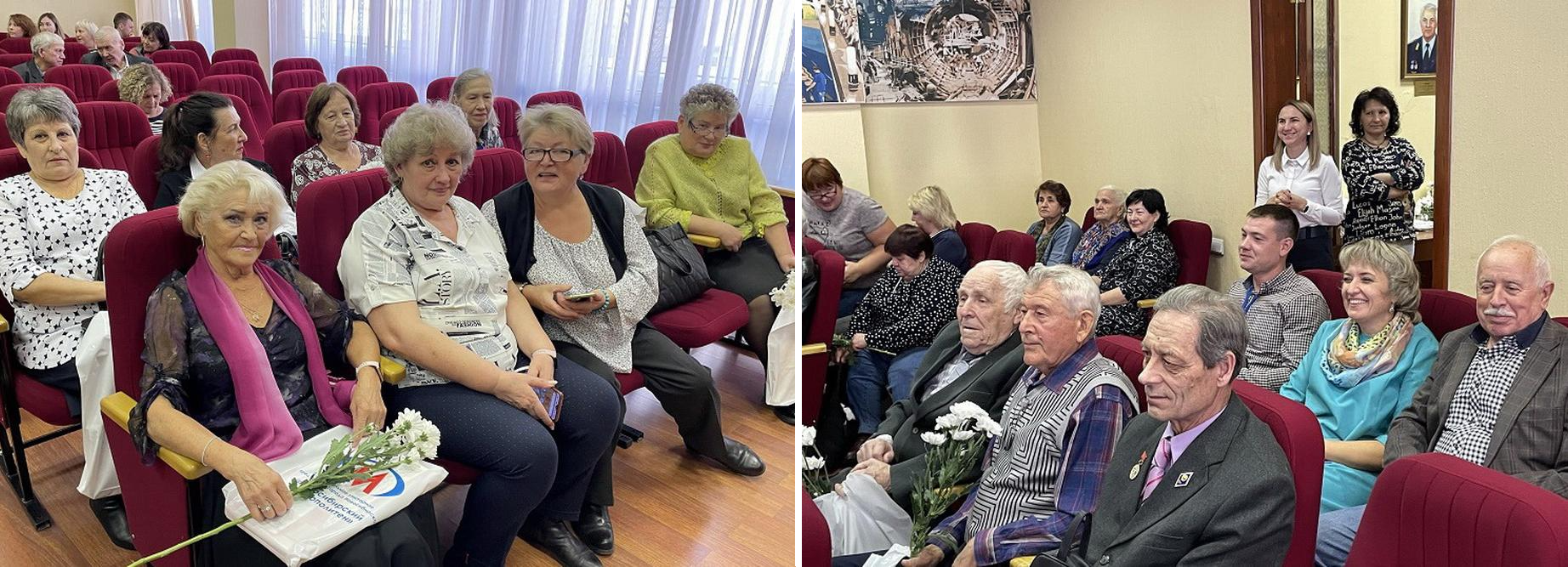 Цветы, подарки и тёплые слова: ветеранов поздравили в метрополитене