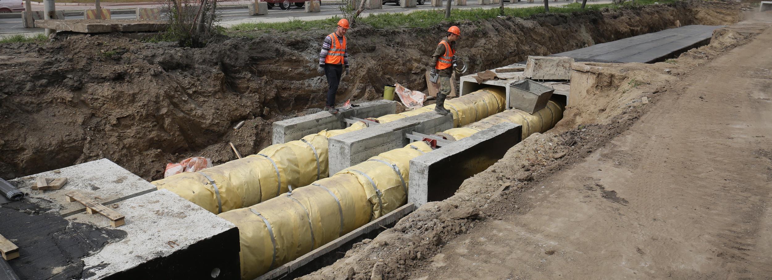 Более 55 км тепломагистралей отремонтируют этим летом в Новосибирске