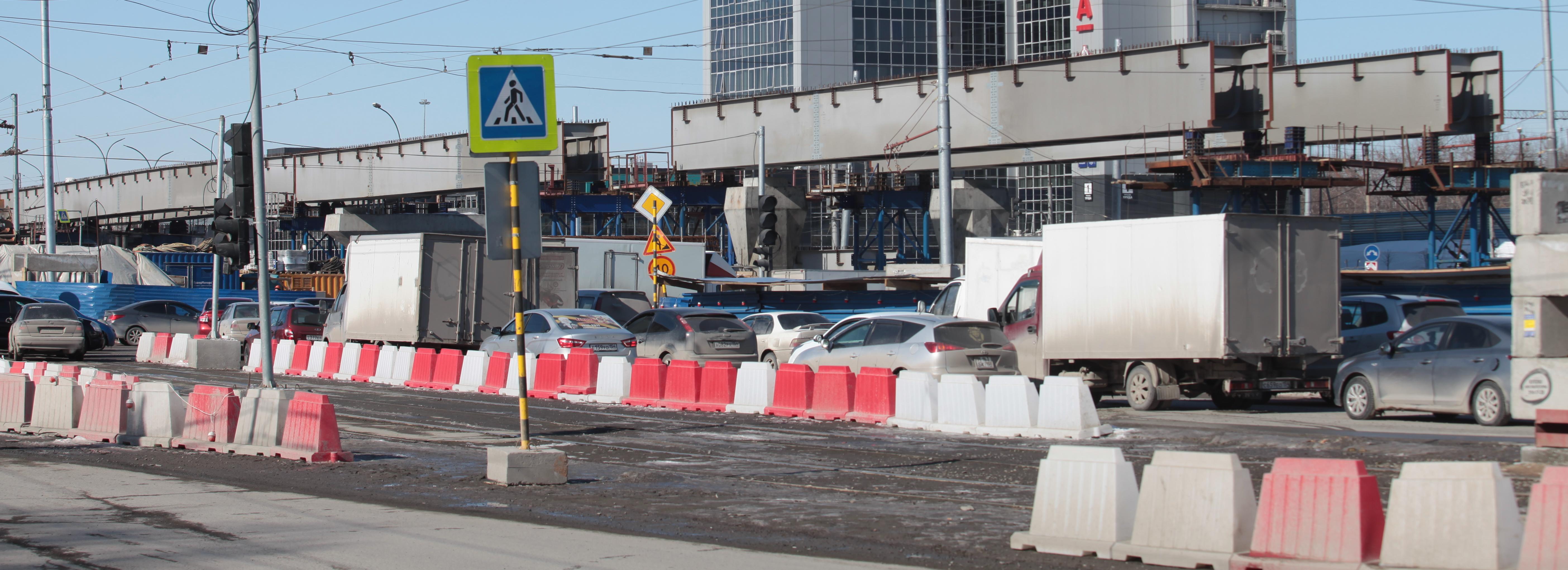 25 съездов будет у новой левобережной развязки в Новосибирске