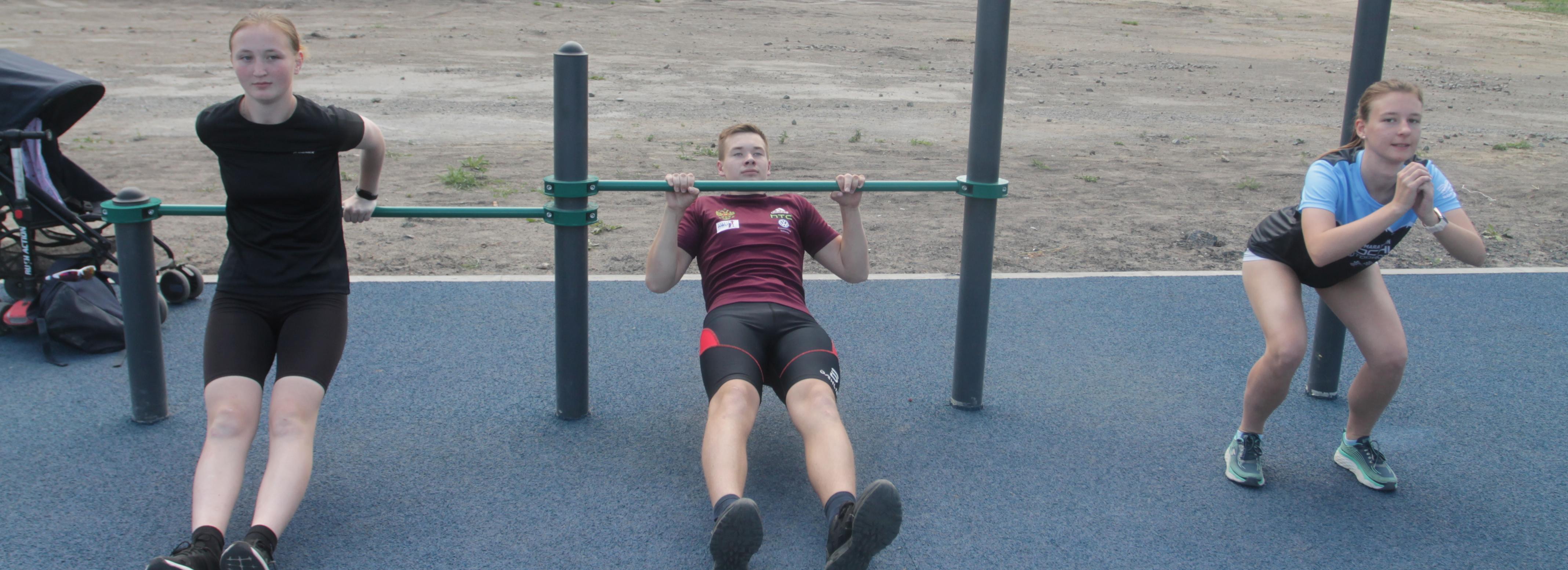 Первую «умную» спортплощадку с QR-кодами открыли в Новосибирске