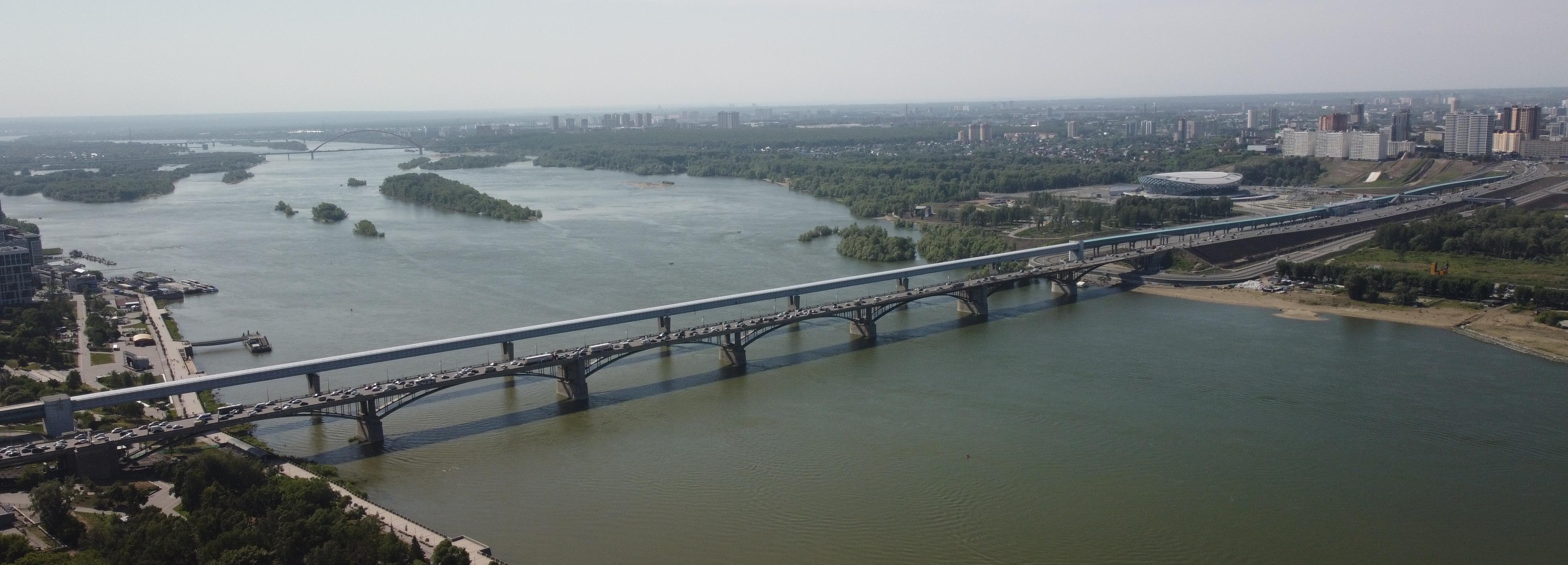 Строительство семи мостов через Обь заложено в генплане Новосибирска