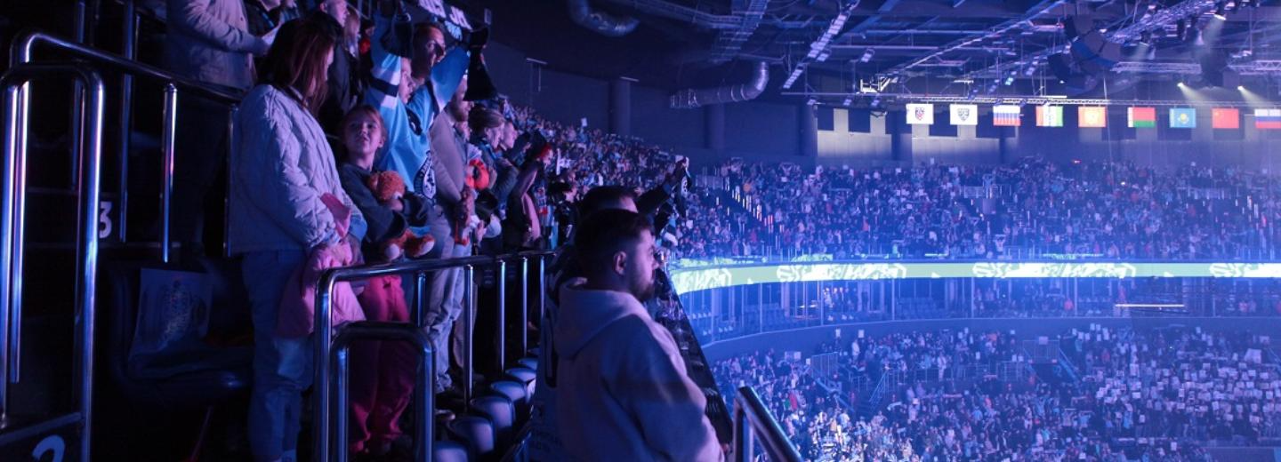 Рекорд по посещаемости игр поставили хоккейные болельщики на Сибирь-Арене