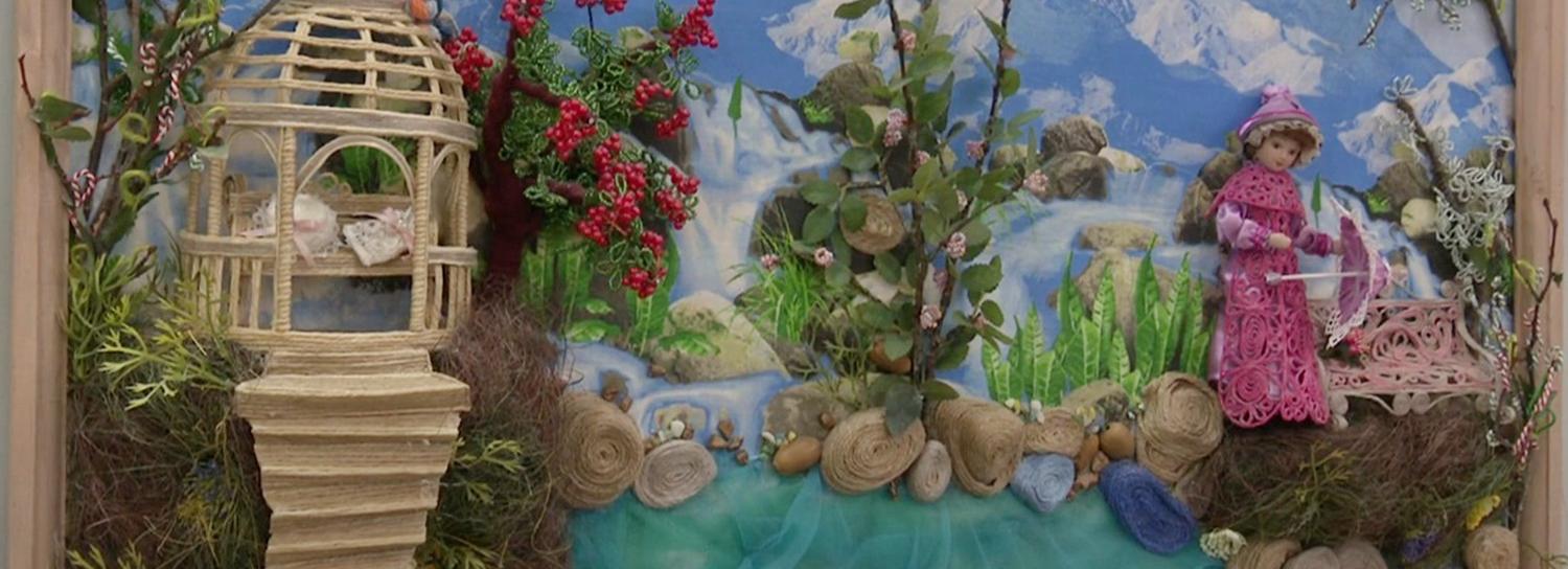 Студия «У Татьяны» показала технику клеевой глади