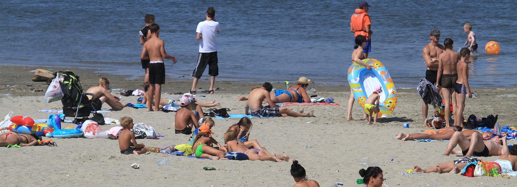 На муниципальных пляжах Новосибирска разрешили купаться