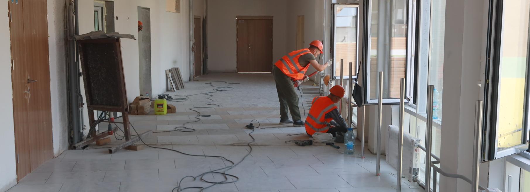 Школу в Стрижах на 825 мест сдадут в эксплуатацию в июле 2025 года