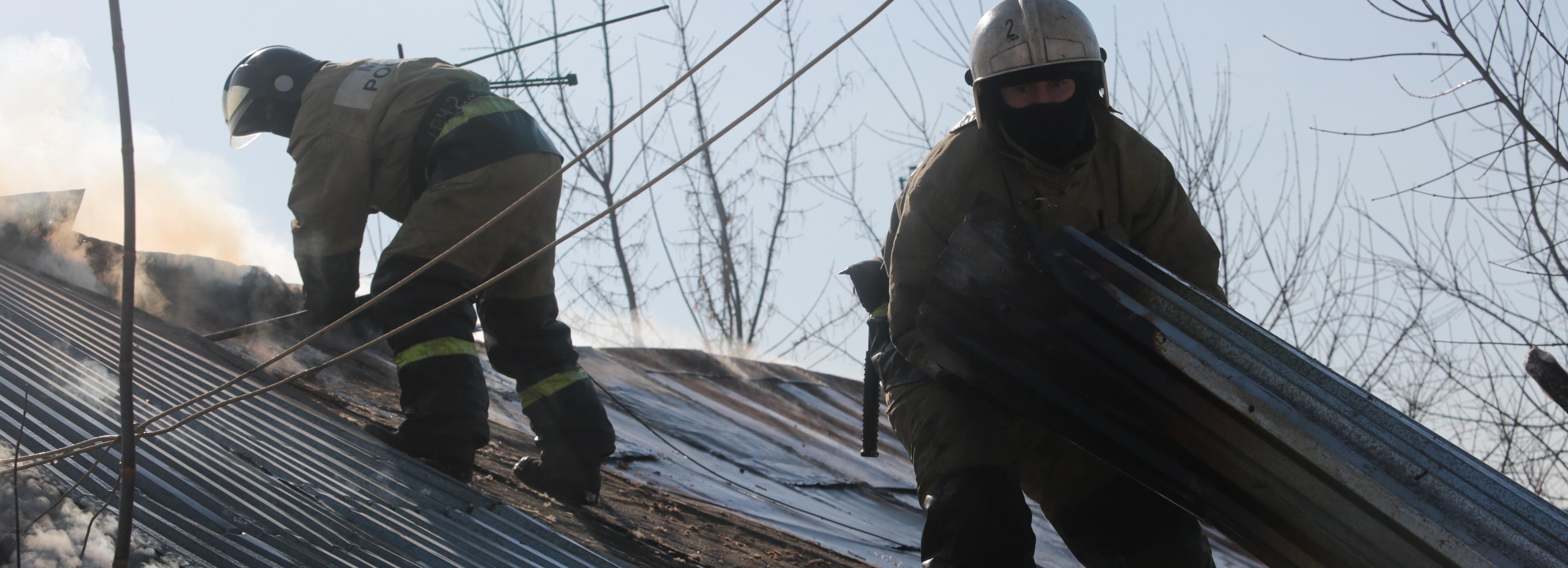 56-летний мужчина получил ожоги на пожаре в Краснообске