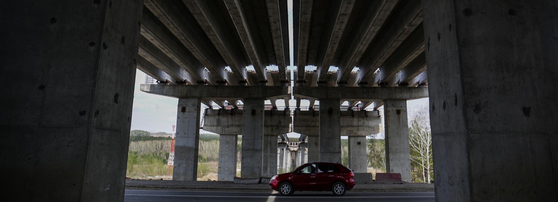 Развязку строят на Восточном обходе между Академгородком и Кольцово