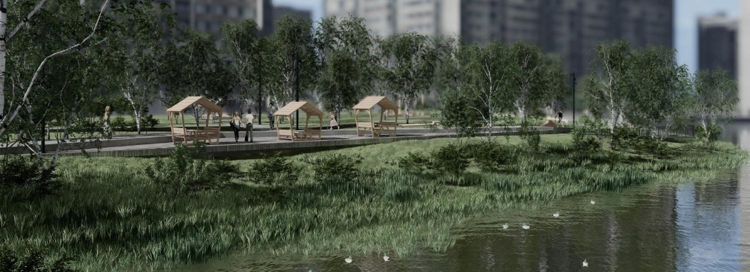 Новосибирцев зовут обсудить благоустройство запущенного озера на Петухова