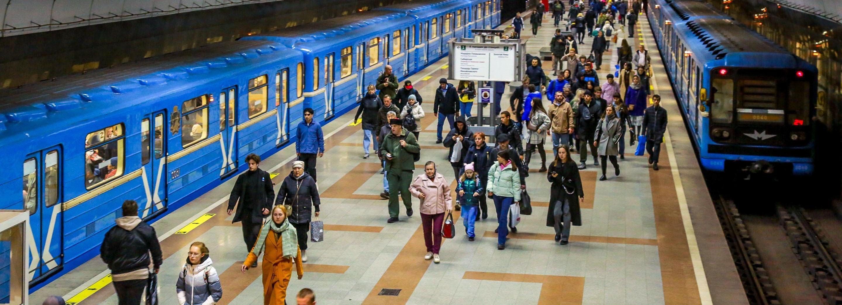 Новосибирское метро занимает третье место в России по пассажиропотоку