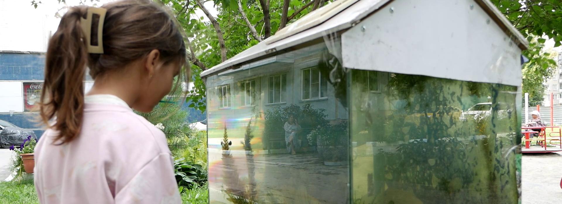 Уникальный двор с аквариумом на Титова: там живут неприхотливые гуппи