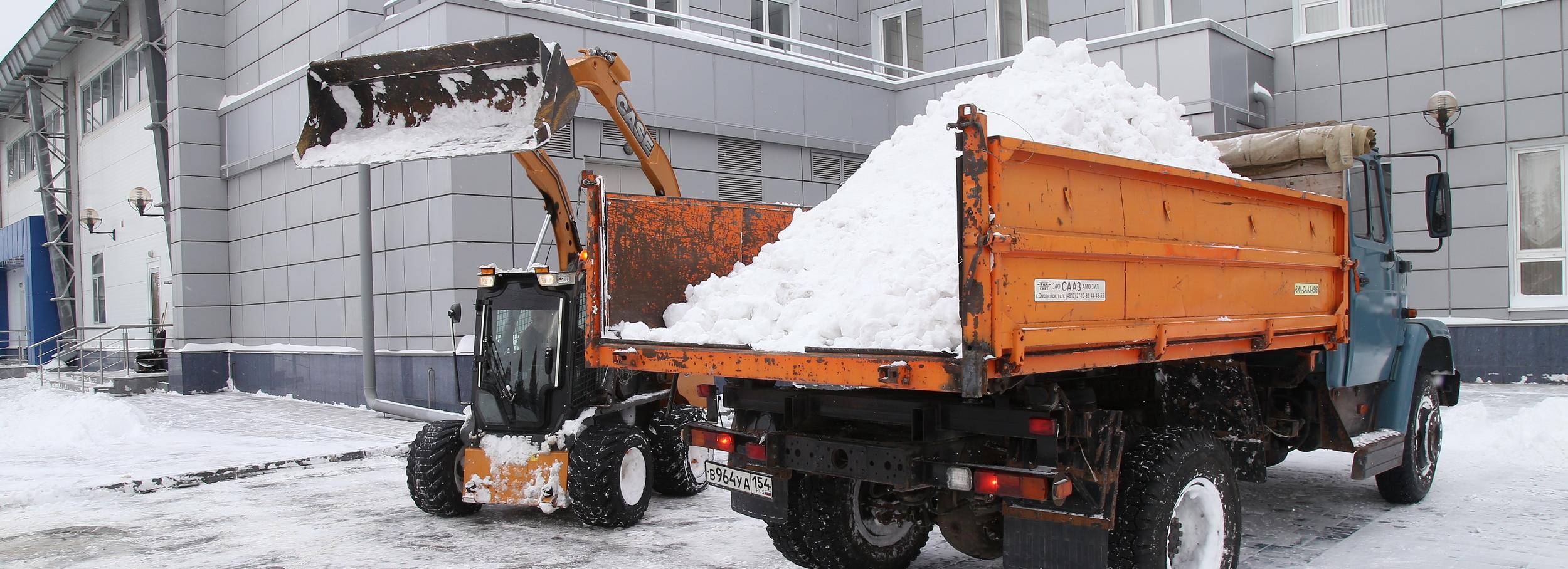 Где будут убирать снег 24 марта в Новосибирске — список улиц
