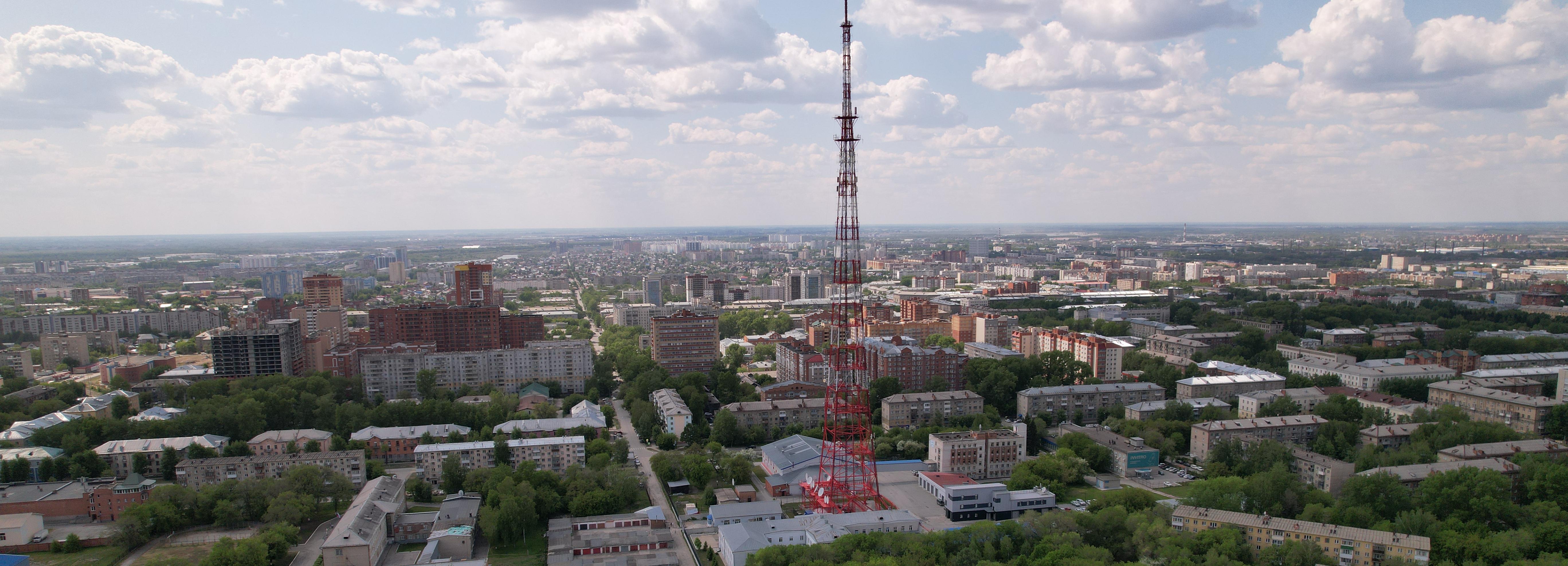 Подсветку, экран и прожекторы установят на телебашне в Новосибирске