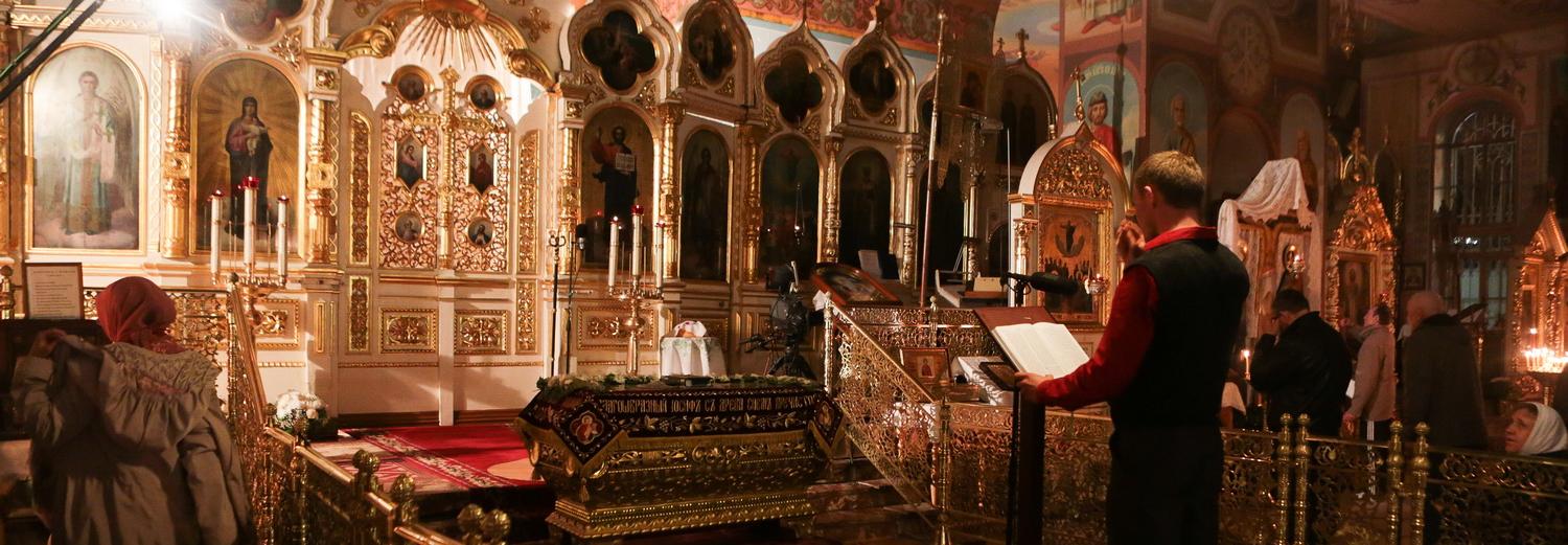 В Новосибирск привезли главную икону сухопутных войск