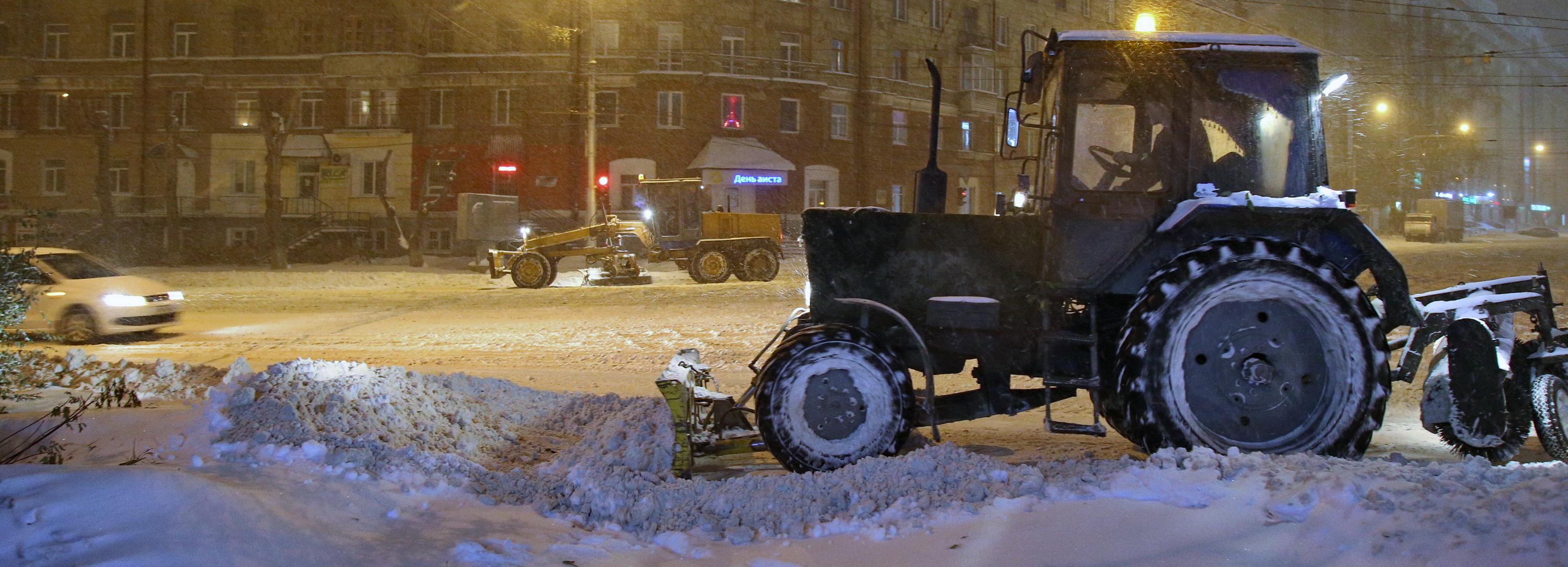Где будут убирать снег 20 января в Новосибирске — список улиц
