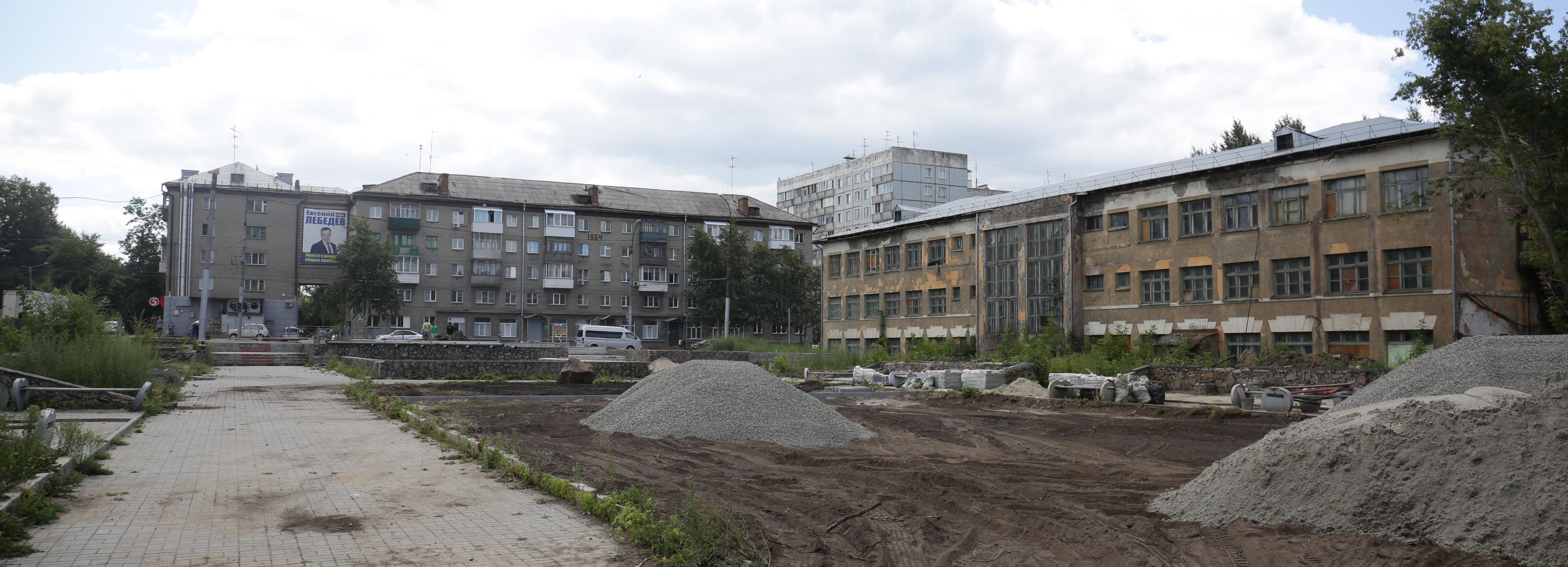 Завод имени Чкалова восстановит старый фонтан в Дзержинском районе