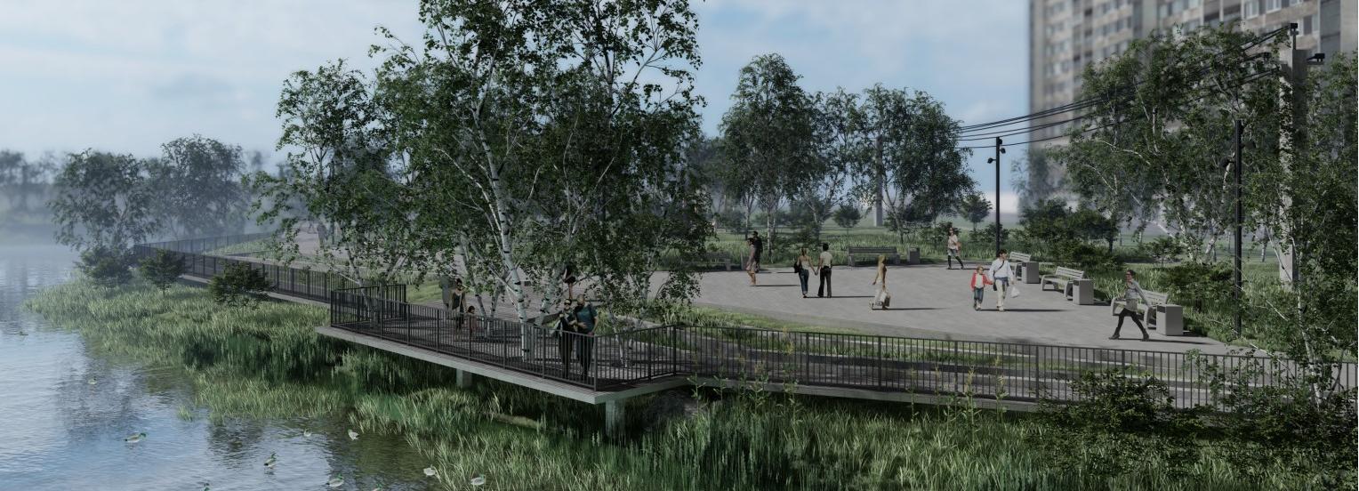 Мэр Кудрявцев: новосибирцы одобрили благоустройство озера на Акатуйском