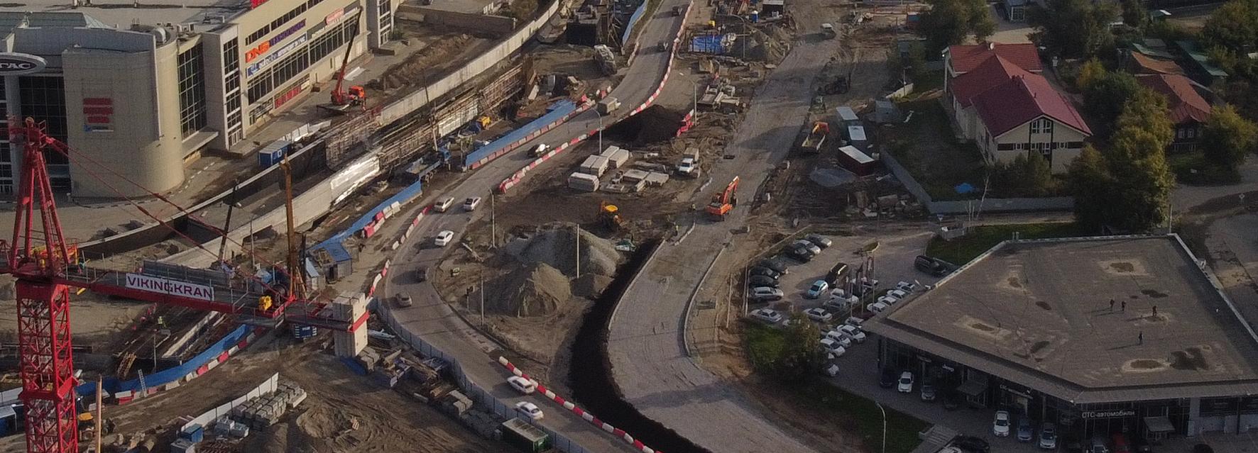 Проезд через площадь Будагова открыли в Новосибирске