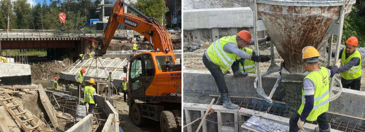 Мост на улице Сухарной готовят к монтажу пролётного строения