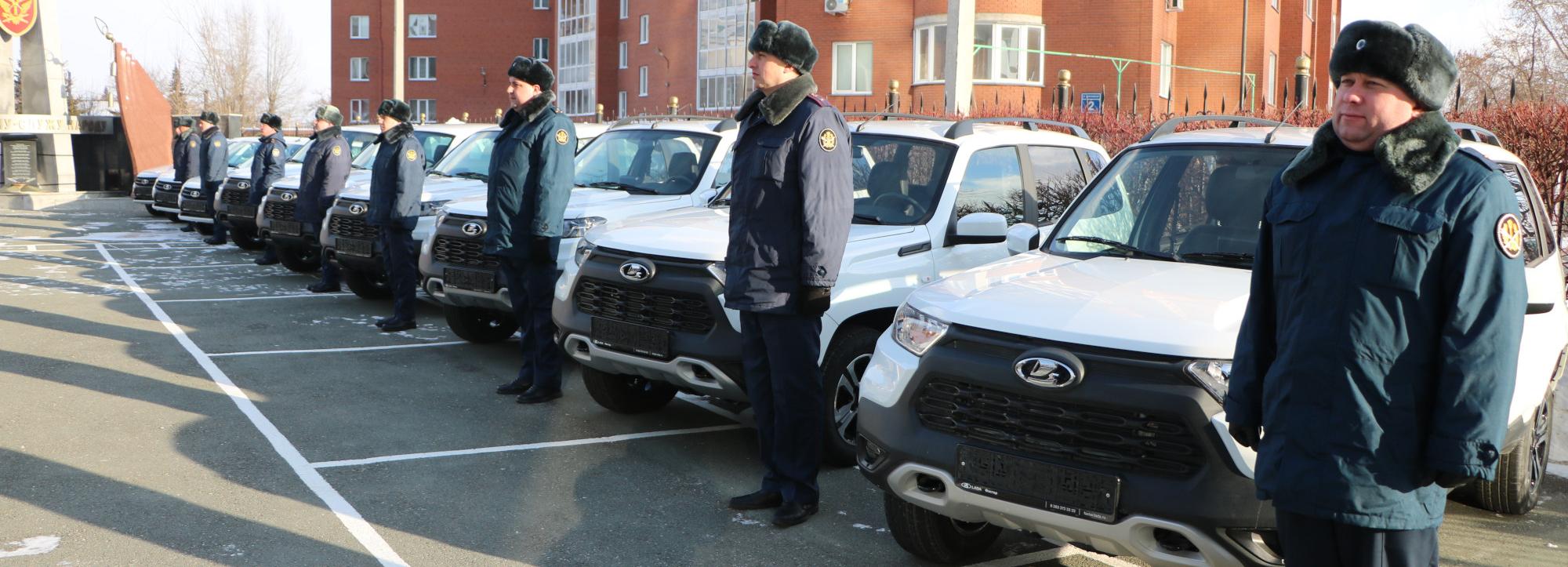 Девять «Лад» вручили ГУФСИН для пробации преступников в Новосибирске