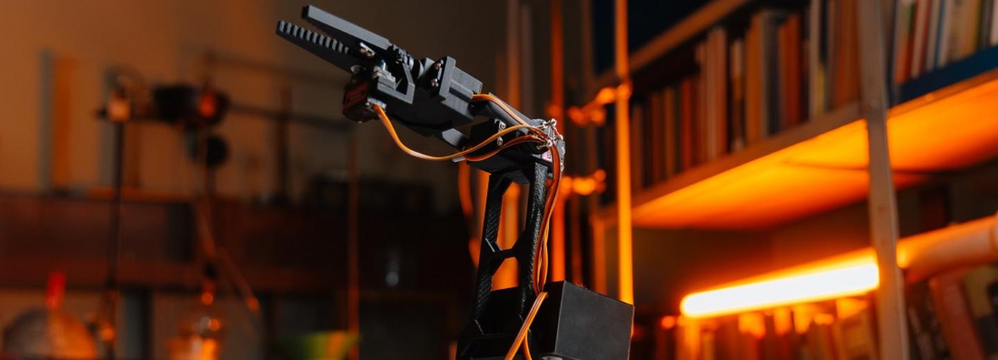 Робота для удалённого управления школьными опытами создали в НГТУ