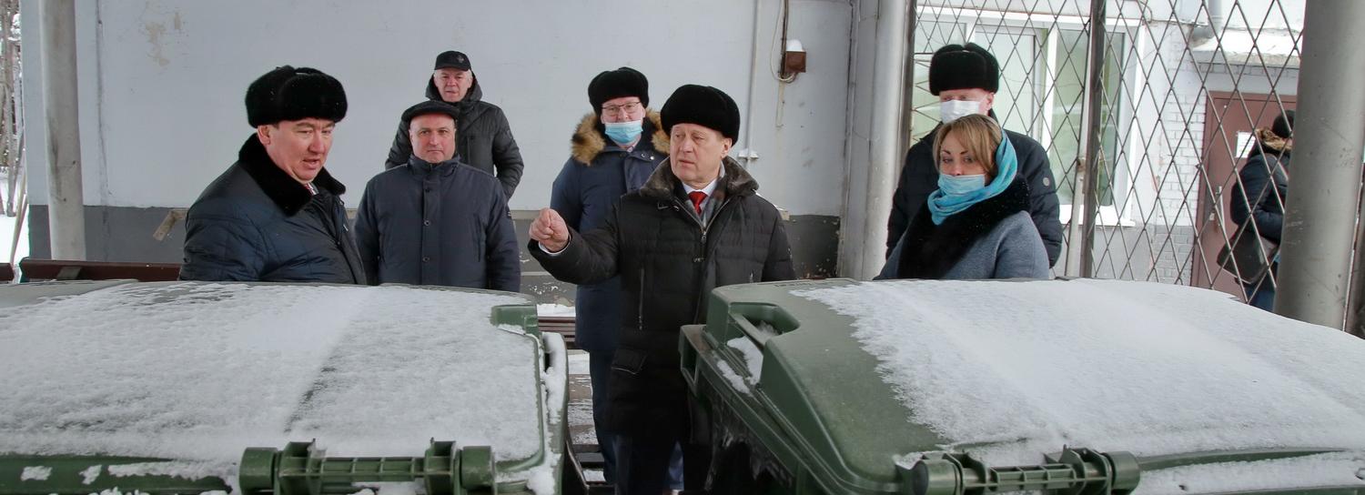 Мэр Локоть о вывозе мусора на Новый год: «САХ всегда поможет»